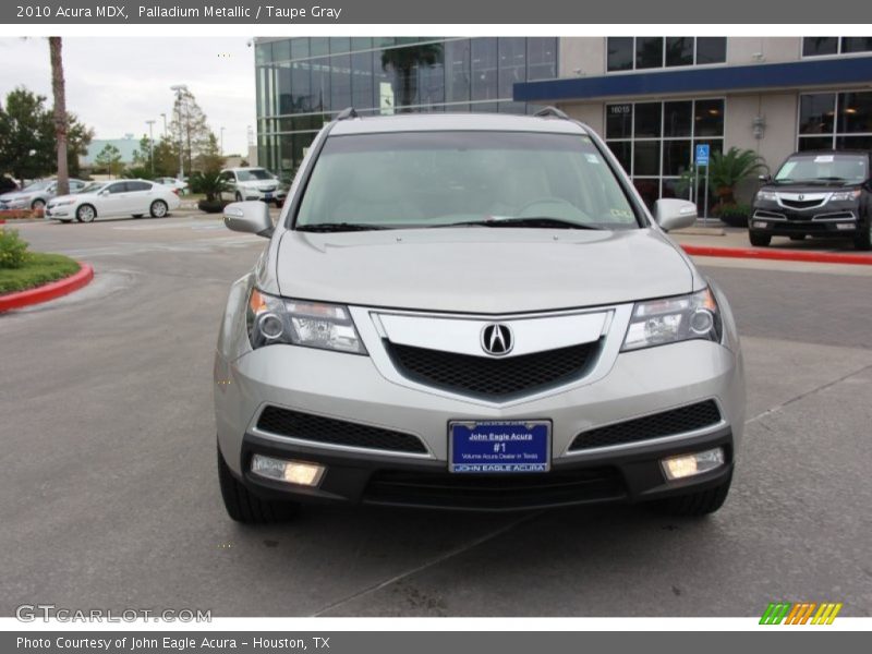 Palladium Metallic / Taupe Gray 2010 Acura MDX