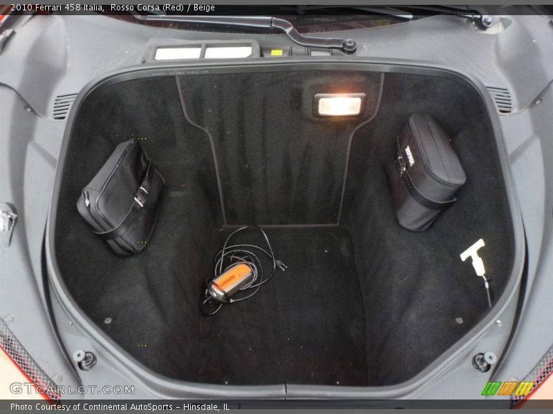  2010 458 Italia Trunk