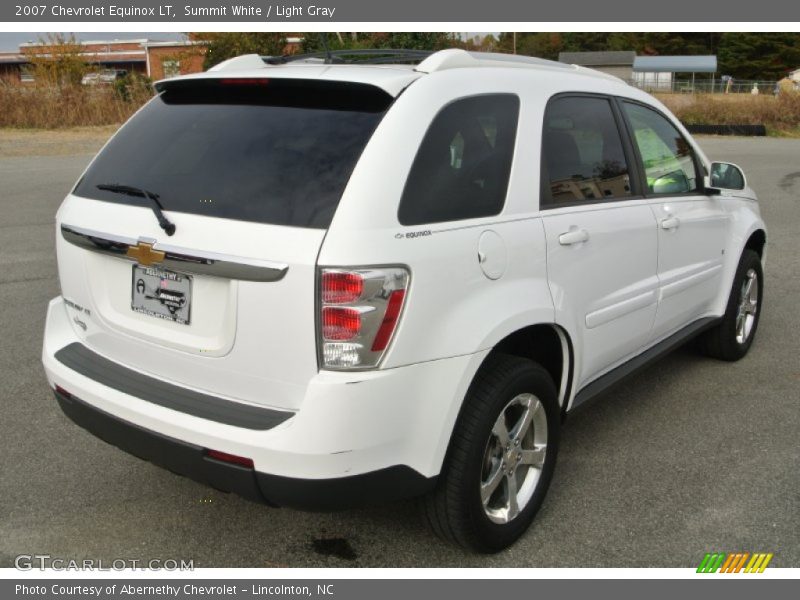 Summit White / Light Gray 2007 Chevrolet Equinox LT