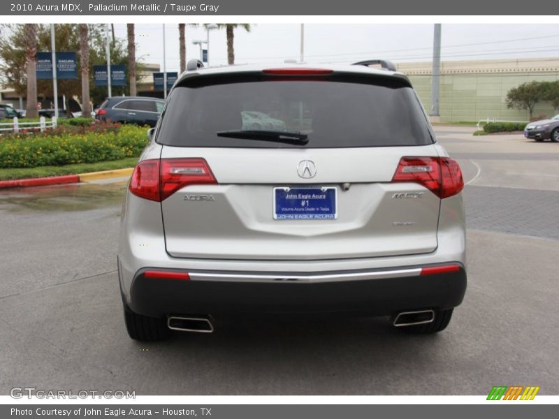 Palladium Metallic / Taupe Gray 2010 Acura MDX