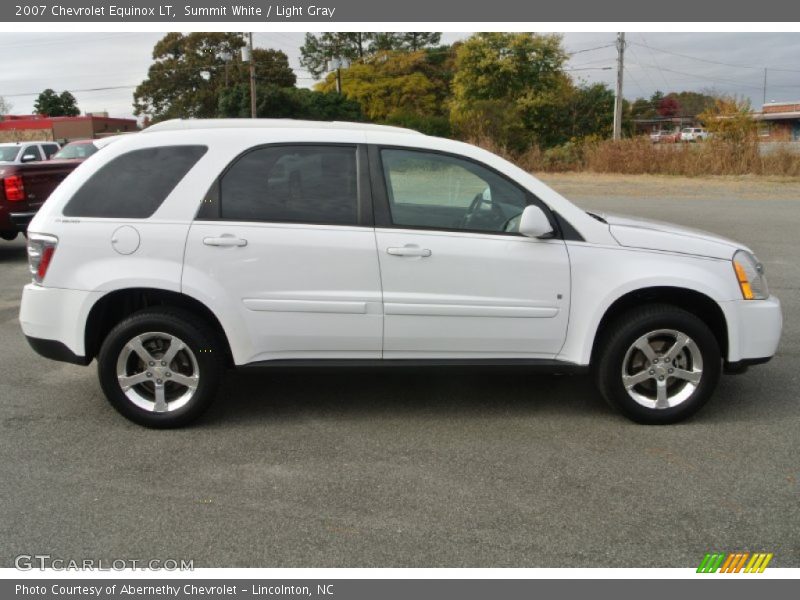 Summit White / Light Gray 2007 Chevrolet Equinox LT