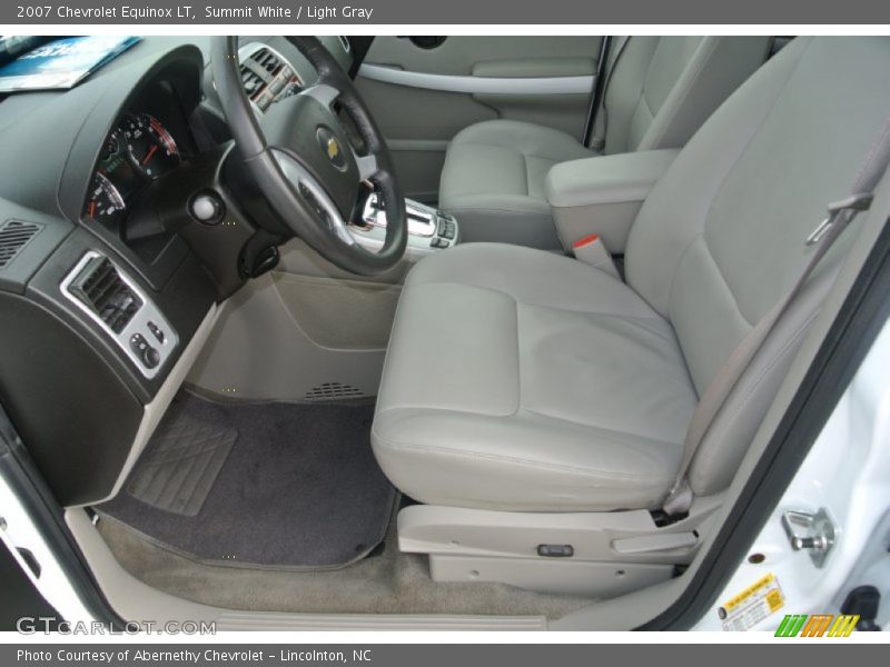 Summit White / Light Gray 2007 Chevrolet Equinox LT