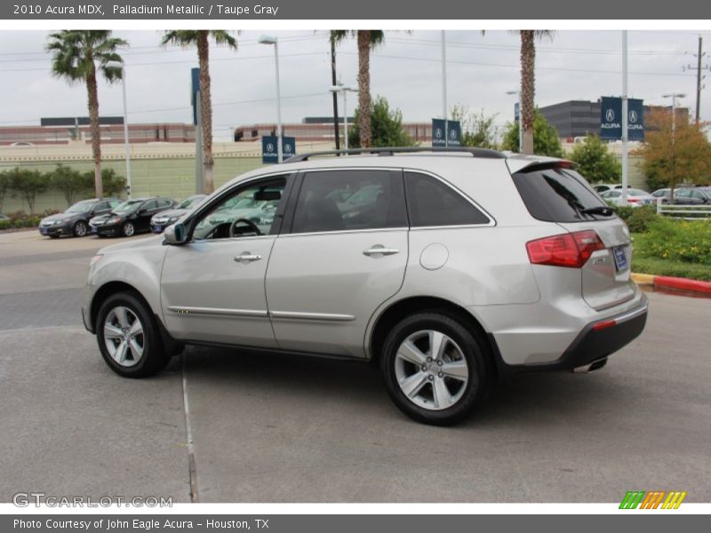 Palladium Metallic / Taupe Gray 2010 Acura MDX