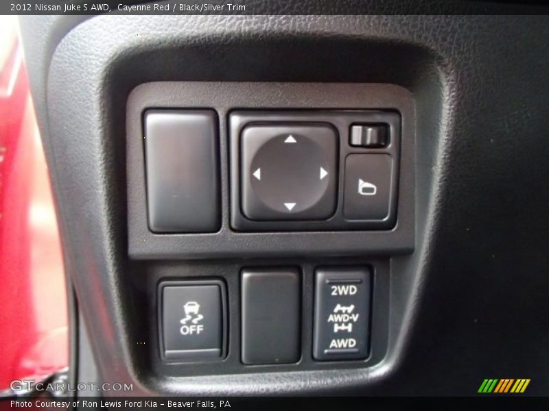 Cayenne Red / Black/Silver Trim 2012 Nissan Juke S AWD