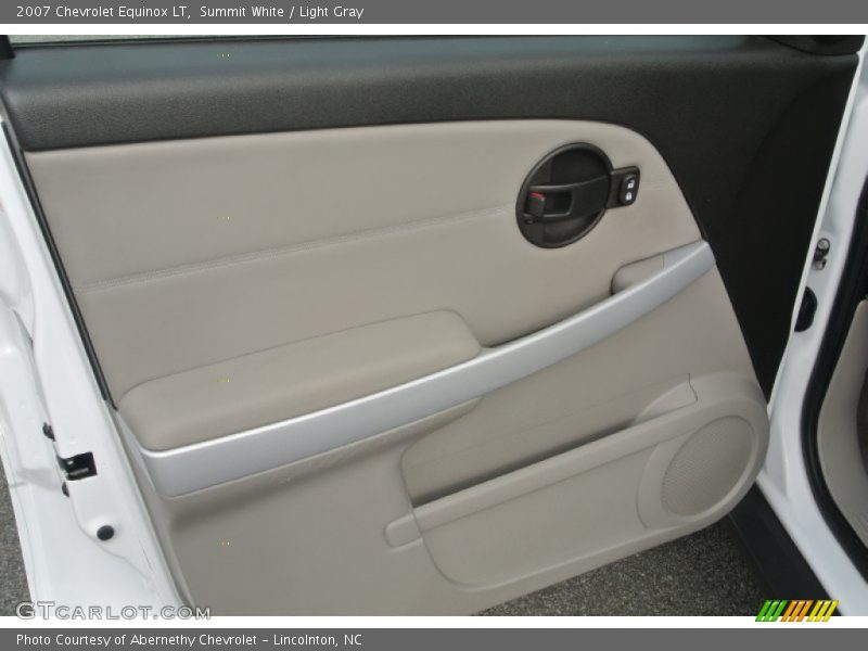 Summit White / Light Gray 2007 Chevrolet Equinox LT