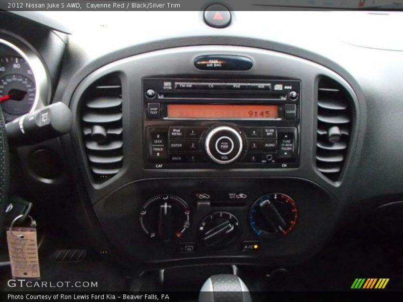Cayenne Red / Black/Silver Trim 2012 Nissan Juke S AWD