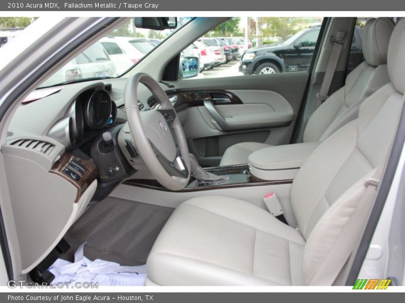 Palladium Metallic / Taupe Gray 2010 Acura MDX