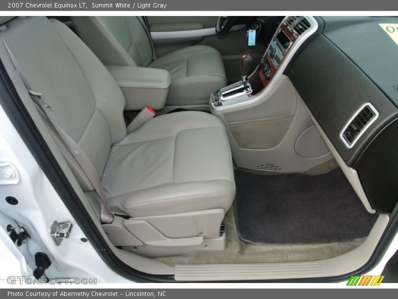Summit White / Light Gray 2007 Chevrolet Equinox LT