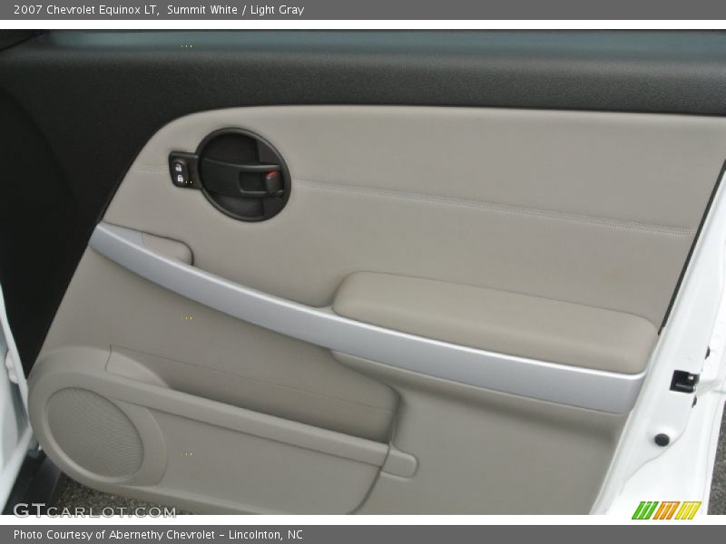 Summit White / Light Gray 2007 Chevrolet Equinox LT