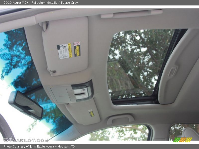 Palladium Metallic / Taupe Gray 2010 Acura MDX