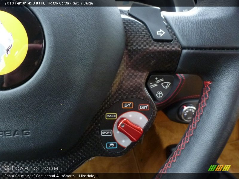 Controls of 2010 458 Italia