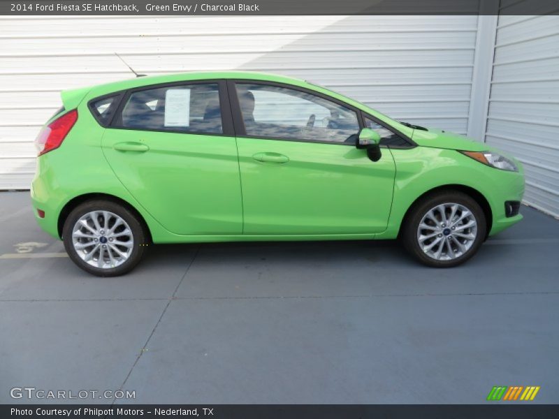  2014 Fiesta SE Hatchback Green Envy