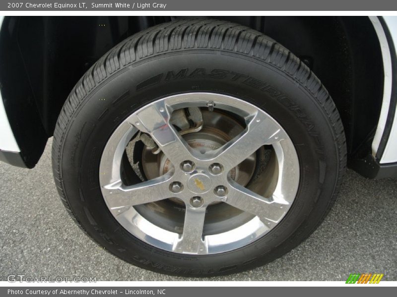 Summit White / Light Gray 2007 Chevrolet Equinox LT