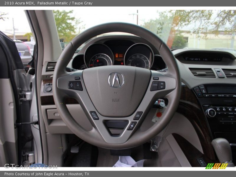 Palladium Metallic / Taupe Gray 2010 Acura MDX