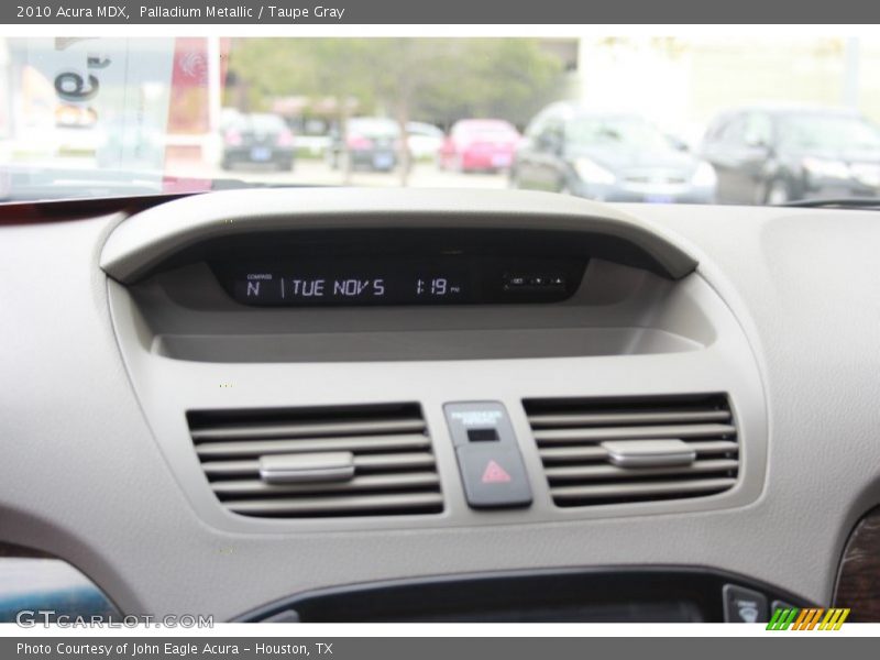Palladium Metallic / Taupe Gray 2010 Acura MDX