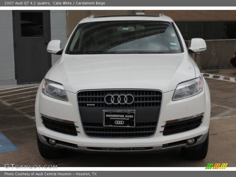Calla White / Cardamom Beige 2007 Audi Q7 4.2 quattro