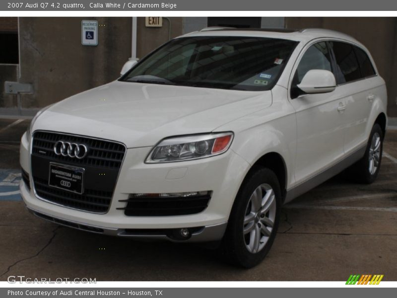 Calla White / Cardamom Beige 2007 Audi Q7 4.2 quattro