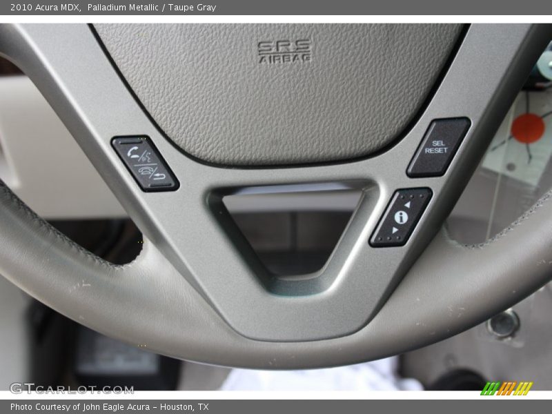Palladium Metallic / Taupe Gray 2010 Acura MDX