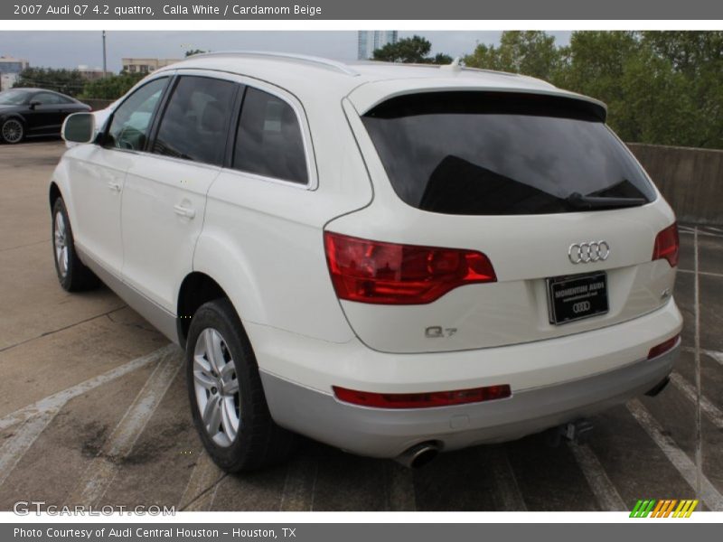 Calla White / Cardamom Beige 2007 Audi Q7 4.2 quattro