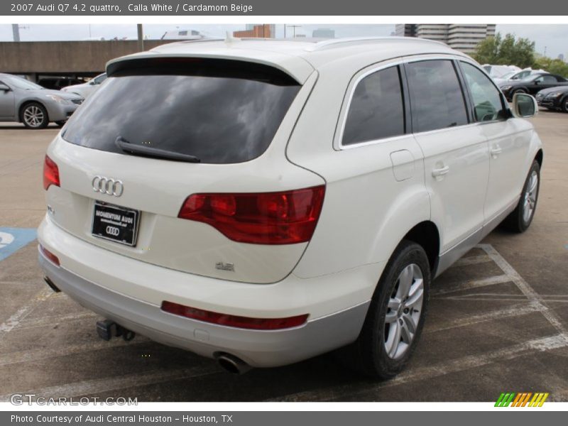 Calla White / Cardamom Beige 2007 Audi Q7 4.2 quattro