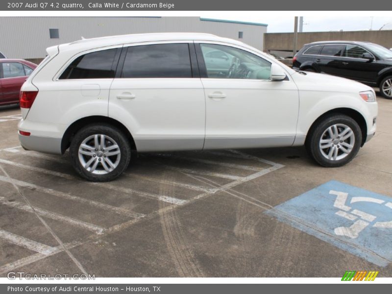 Calla White / Cardamom Beige 2007 Audi Q7 4.2 quattro