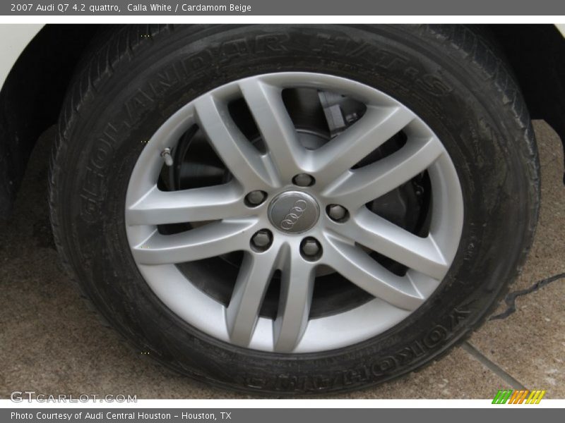 Calla White / Cardamom Beige 2007 Audi Q7 4.2 quattro