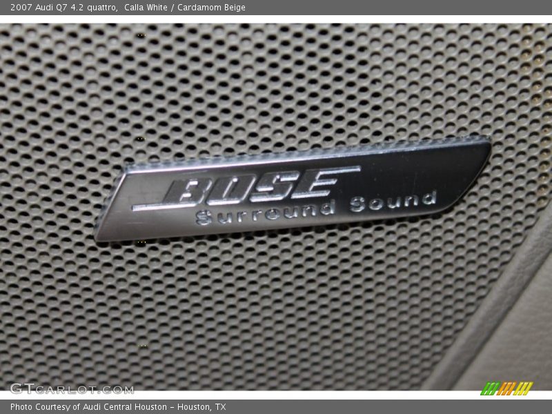 Calla White / Cardamom Beige 2007 Audi Q7 4.2 quattro