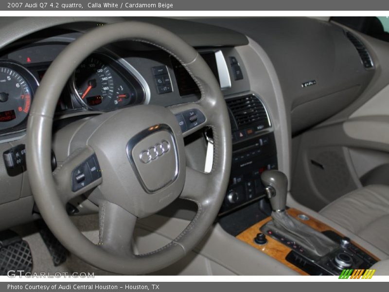 Calla White / Cardamom Beige 2007 Audi Q7 4.2 quattro