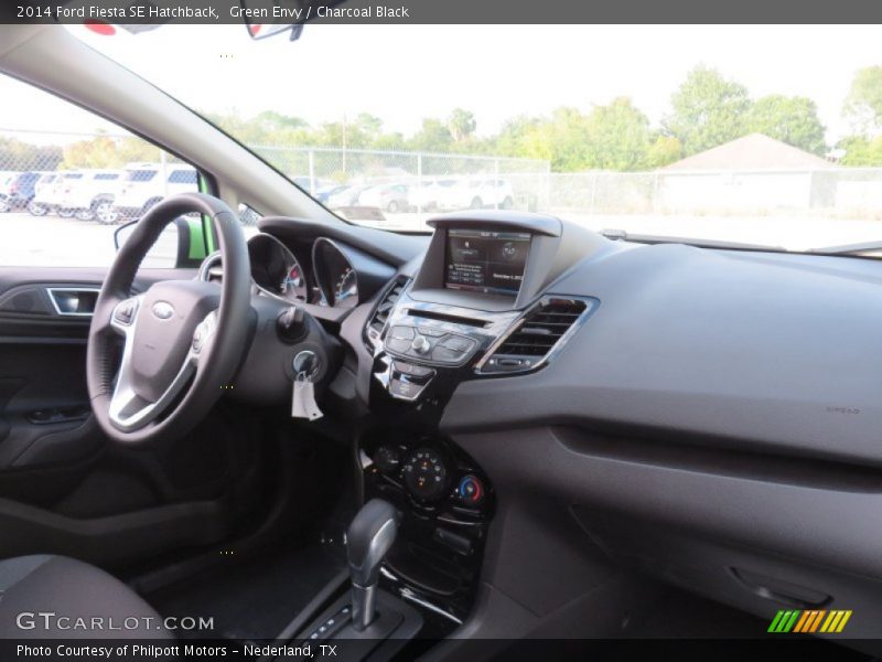 Dashboard of 2014 Fiesta SE Hatchback
