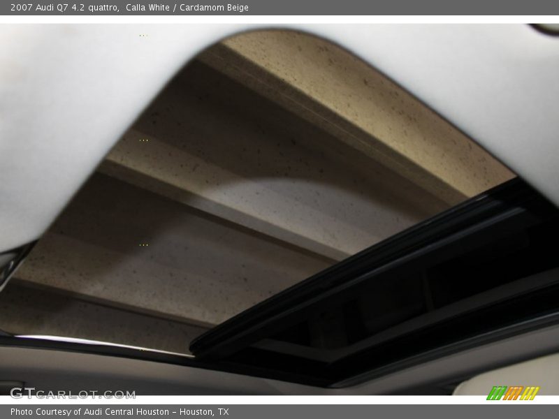 Calla White / Cardamom Beige 2007 Audi Q7 4.2 quattro