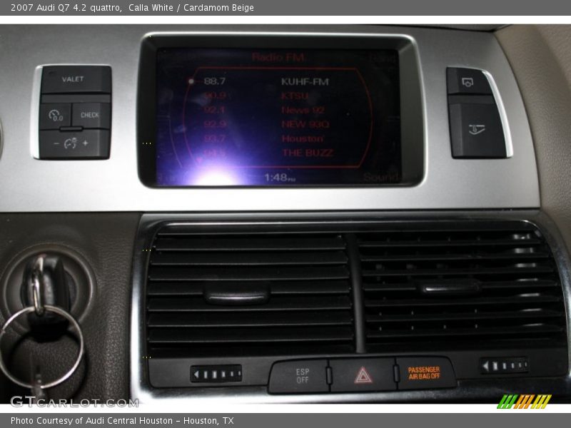 Calla White / Cardamom Beige 2007 Audi Q7 4.2 quattro