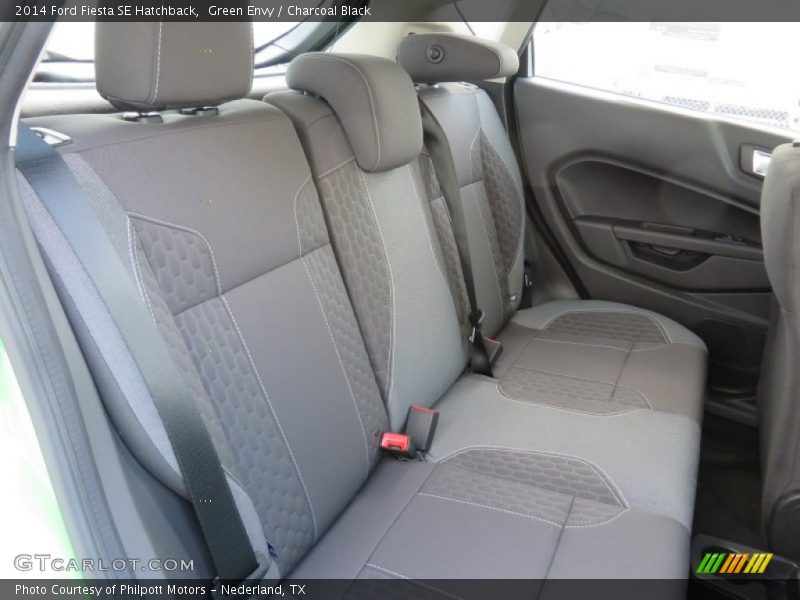 Rear Seat of 2014 Fiesta SE Hatchback