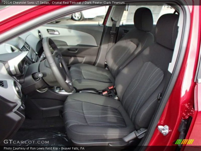 Crystal Red Tintcoat / Dark Pewter/Dark Titanium 2014 Chevrolet Sonic LT Sedan