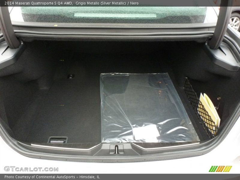  2014 Quattroporte S Q4 AWD Trunk