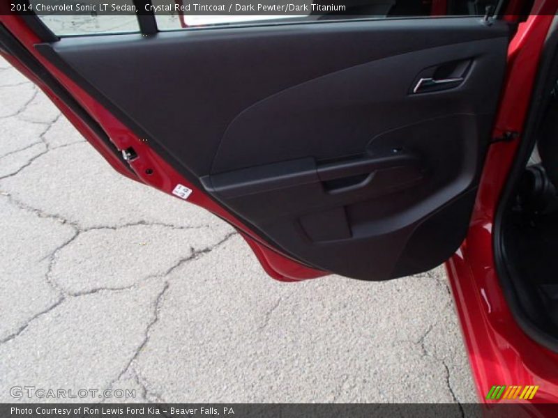 Crystal Red Tintcoat / Dark Pewter/Dark Titanium 2014 Chevrolet Sonic LT Sedan
