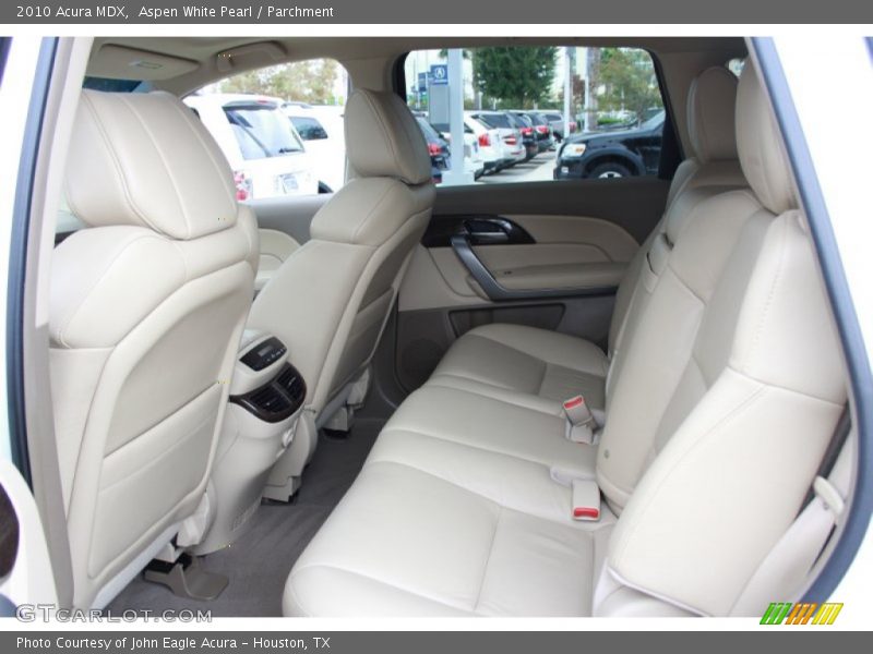 Aspen White Pearl / Parchment 2010 Acura MDX