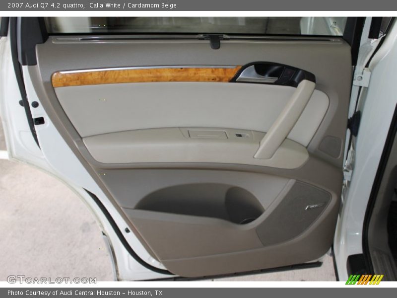 Calla White / Cardamom Beige 2007 Audi Q7 4.2 quattro