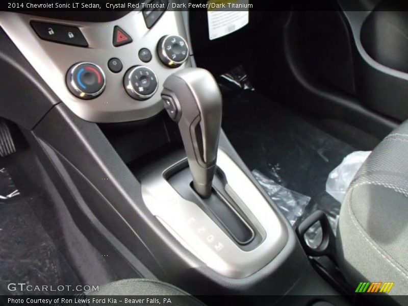 Crystal Red Tintcoat / Dark Pewter/Dark Titanium 2014 Chevrolet Sonic LT Sedan