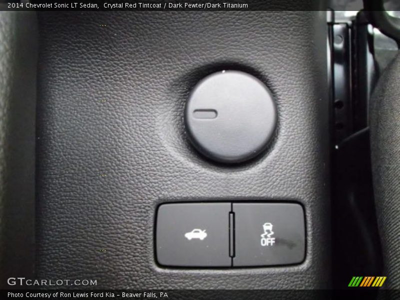 Crystal Red Tintcoat / Dark Pewter/Dark Titanium 2014 Chevrolet Sonic LT Sedan