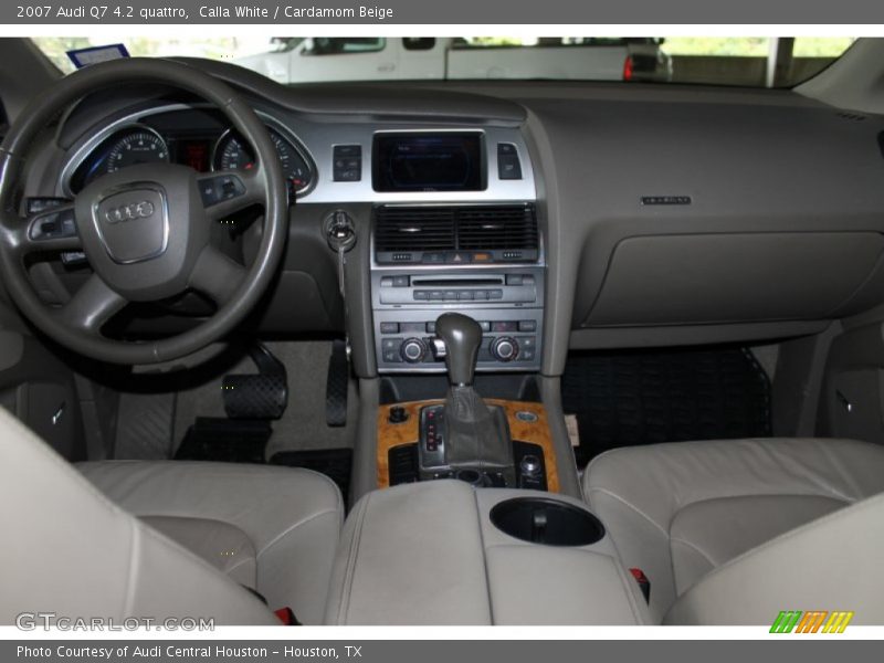 Calla White / Cardamom Beige 2007 Audi Q7 4.2 quattro