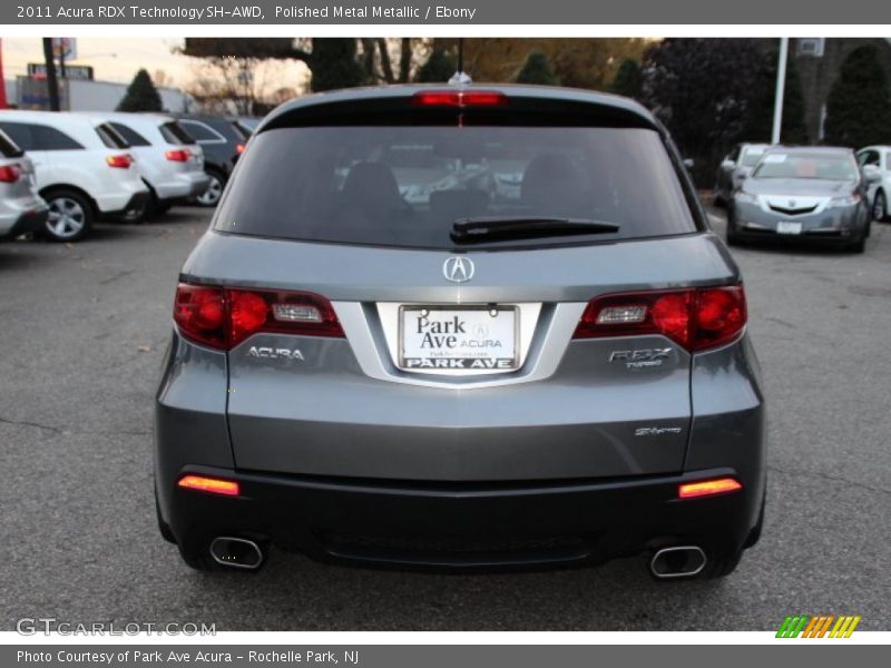 Polished Metal Metallic / Ebony 2011 Acura RDX Technology SH-AWD