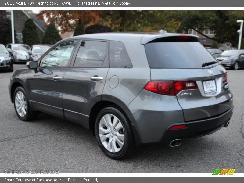 Polished Metal Metallic / Ebony 2011 Acura RDX Technology SH-AWD