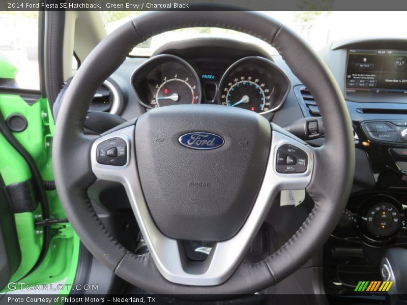  2014 Fiesta SE Hatchback Steering Wheel