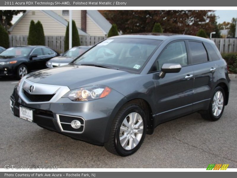 Polished Metal Metallic / Ebony 2011 Acura RDX Technology SH-AWD