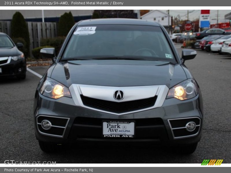 Polished Metal Metallic / Ebony 2011 Acura RDX Technology SH-AWD