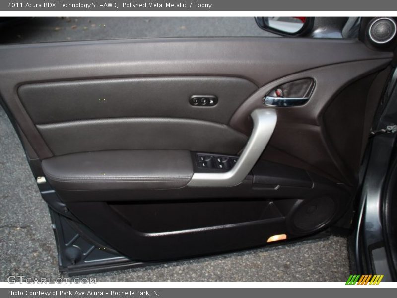 Polished Metal Metallic / Ebony 2011 Acura RDX Technology SH-AWD