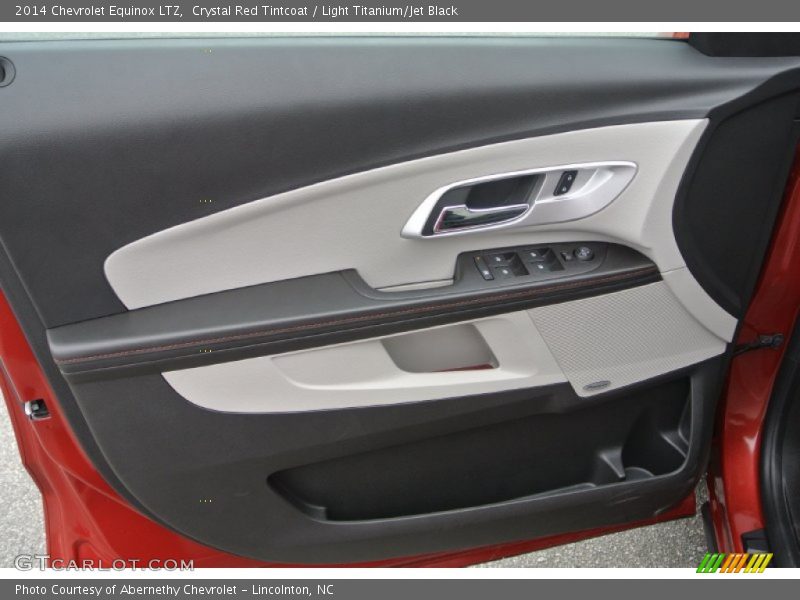 Crystal Red Tintcoat / Light Titanium/Jet Black 2014 Chevrolet Equinox LTZ