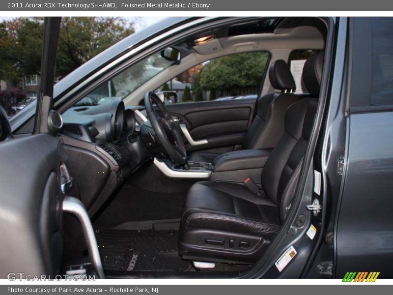 Polished Metal Metallic / Ebony 2011 Acura RDX Technology SH-AWD