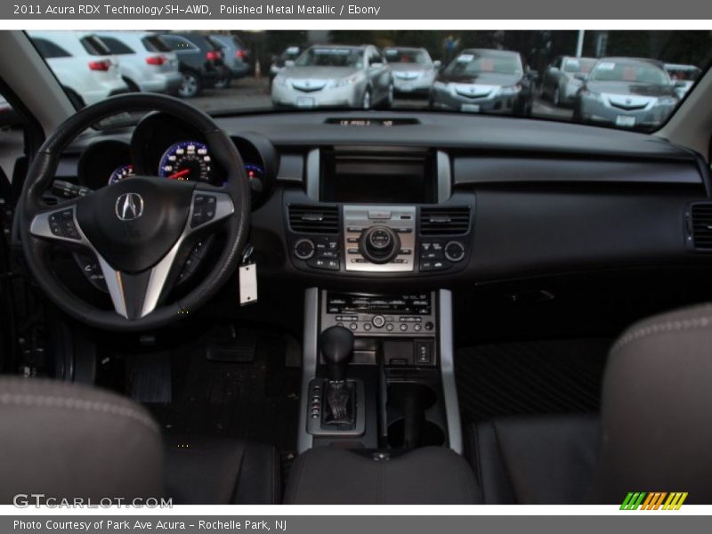 Polished Metal Metallic / Ebony 2011 Acura RDX Technology SH-AWD