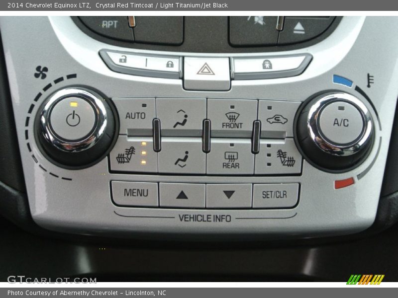 Crystal Red Tintcoat / Light Titanium/Jet Black 2014 Chevrolet Equinox LTZ